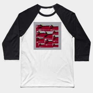 Barbed Wire and Dark Thoughts Baseball T-Shirt